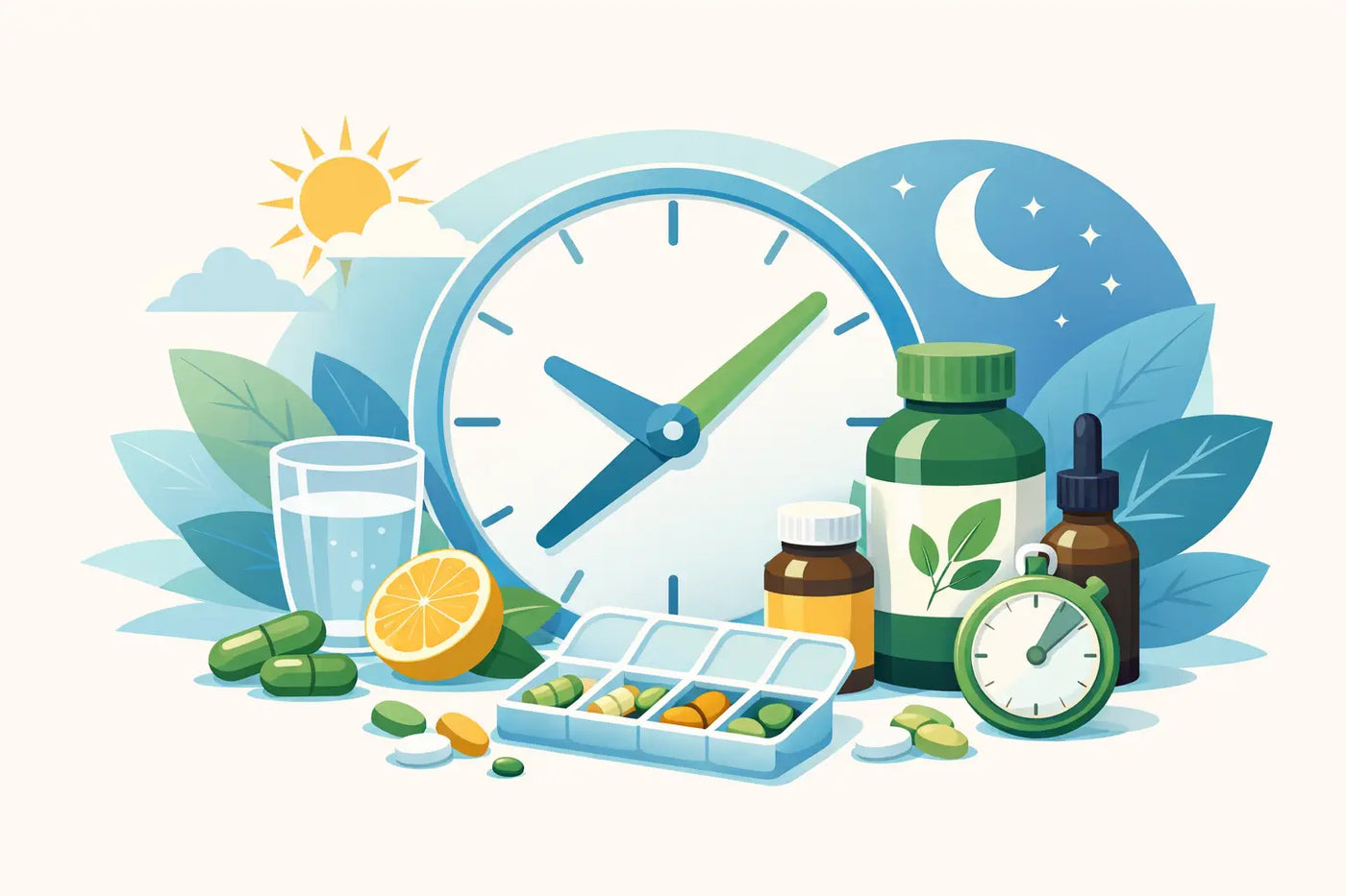 How to Time Detox Supplements Daily