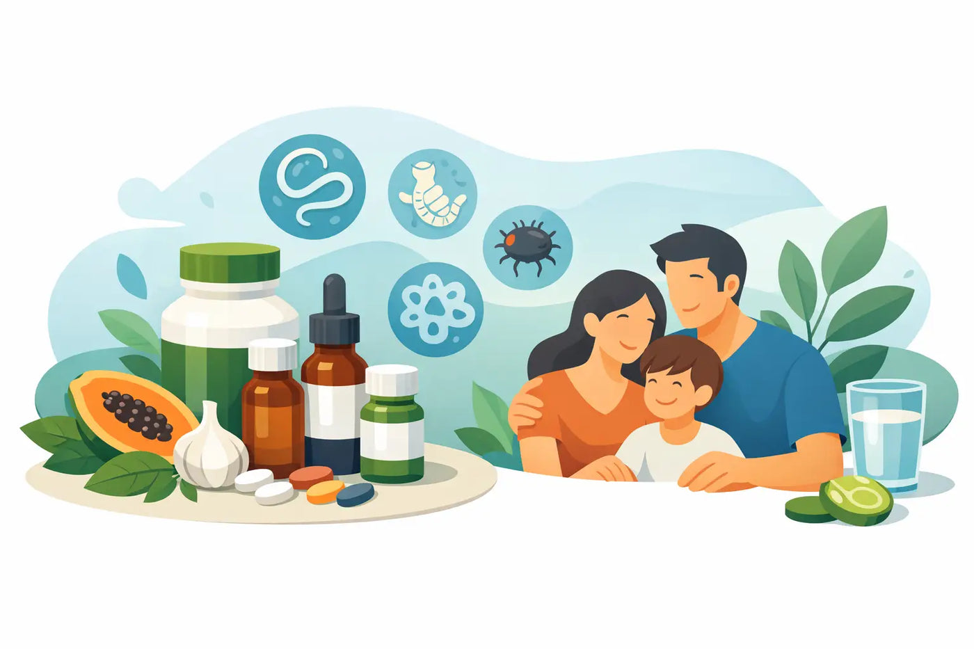 Parasite Cleanse Supplements for Family Use