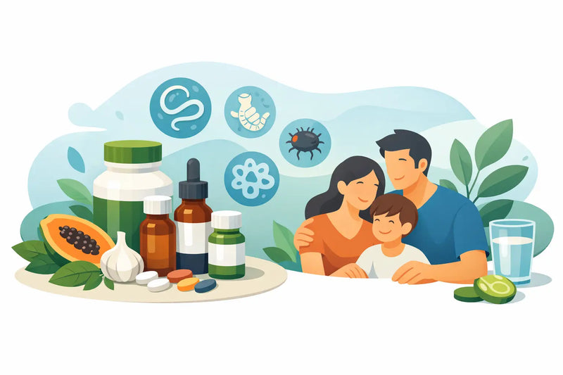 Parasite Cleanse Supplements for Family Use