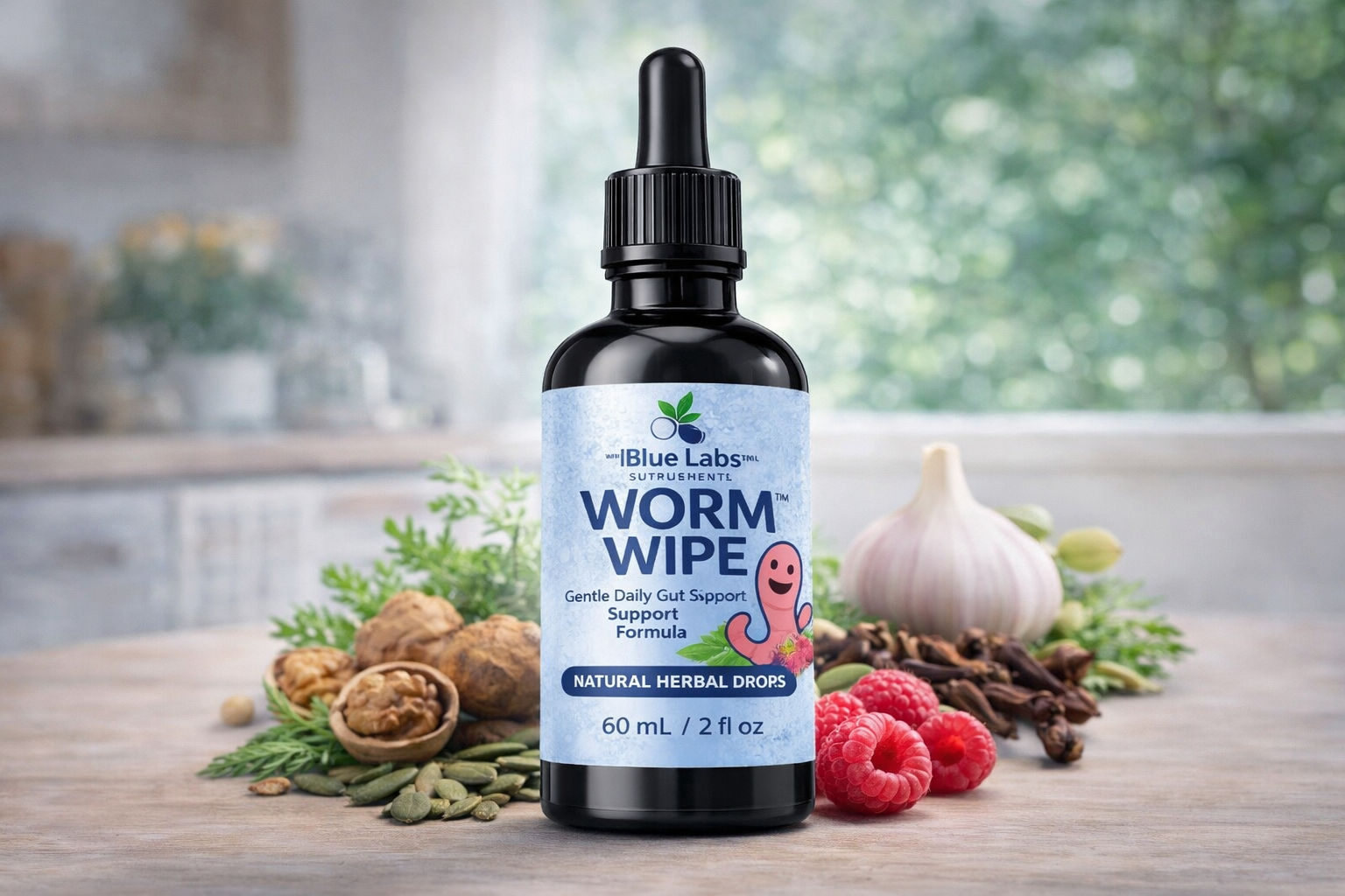 Worm Wipe™ Parasite Detox – Family Formula (3+)